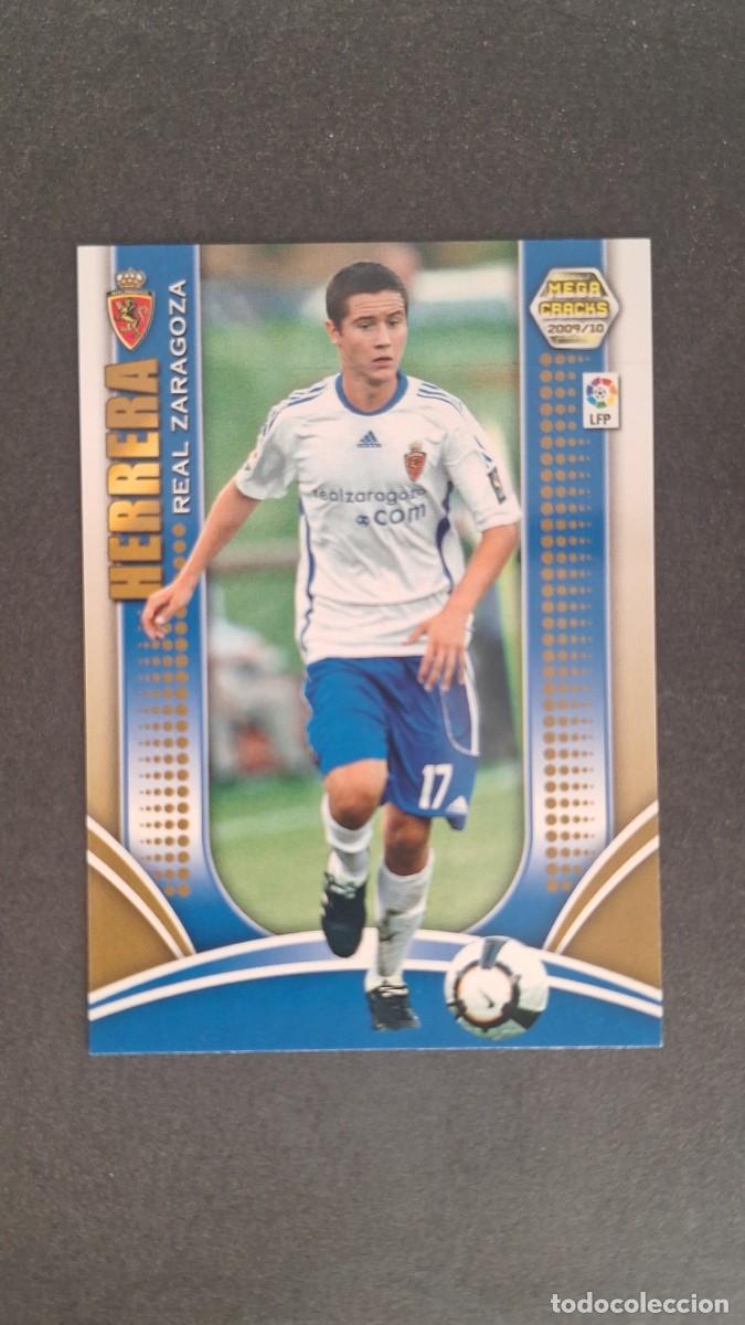 Fu&szlig;ball-Sticker: L1 HERRERA REAL ZARAGOZA 356 PANINI MEGACRACKS 2009 2010 09 10