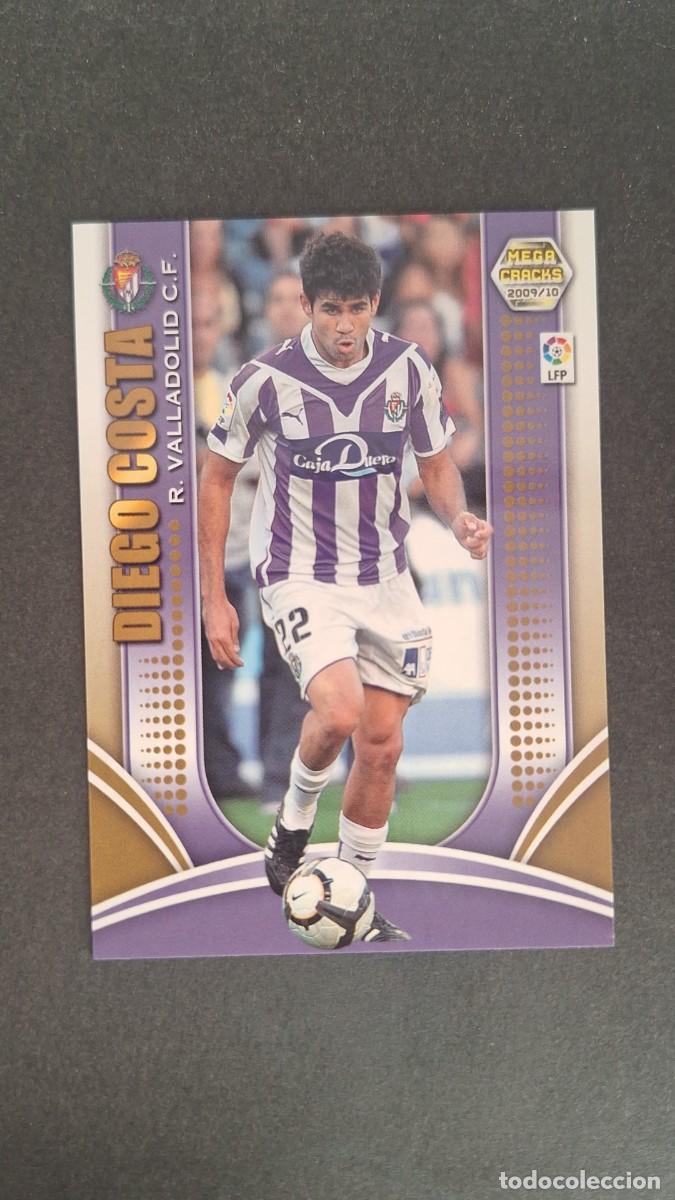 Cromos de F&uacute;tbol: L1 DIEGO COSTA REAL VALLADOLID 306 PANINI MEGACRACKS 2009 2010 09 10