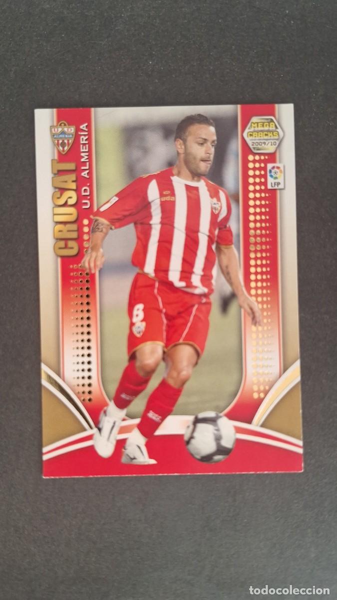 Cromos de F&uacute;tbol: L1 CRUSAT U. D. ALMERIA SERIE ORO 14 PANINI MEGACRACKS 2009 2010 09 10