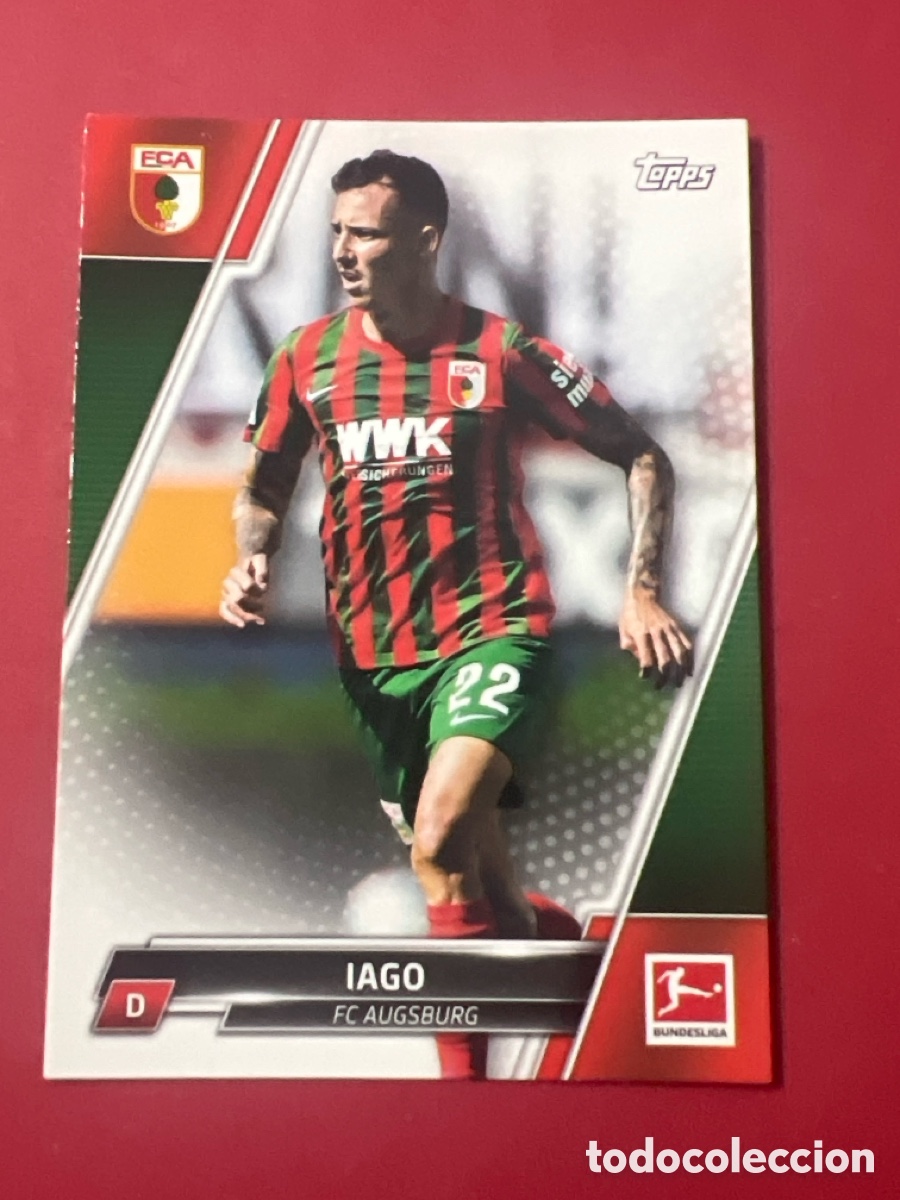 Cromos de F&uacute;tbol: C380. Tarjeta Topps Bundesliga 2021/22 n&deg; 8 lago