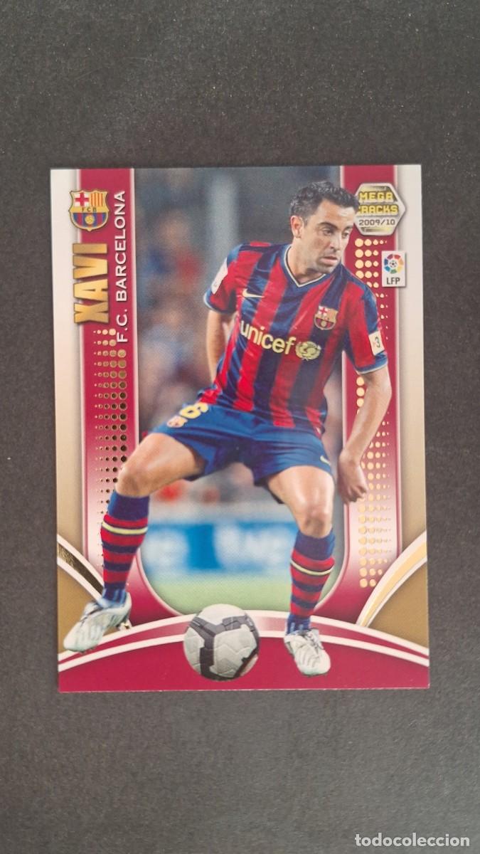 Fu&szlig;ball-Sticker: L1 XAVI F. C. BARCELONA SERIE ORO 67 PANINI MEGACRACKS 2009 2010 09 10