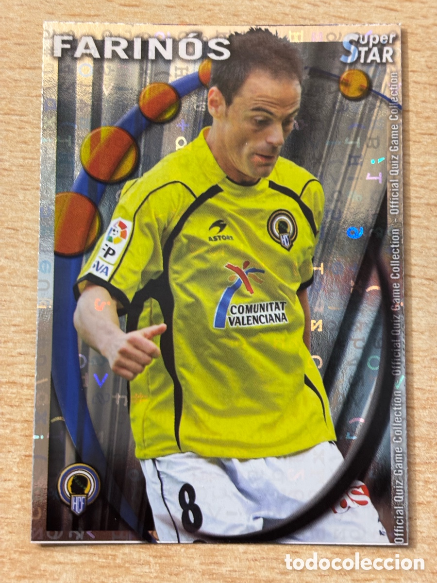Fu&szlig;ball-Sticker: # 511 Farin&oacute;s H&eacute;rcules CF Superstar Mundicromo 2011 fondo letras