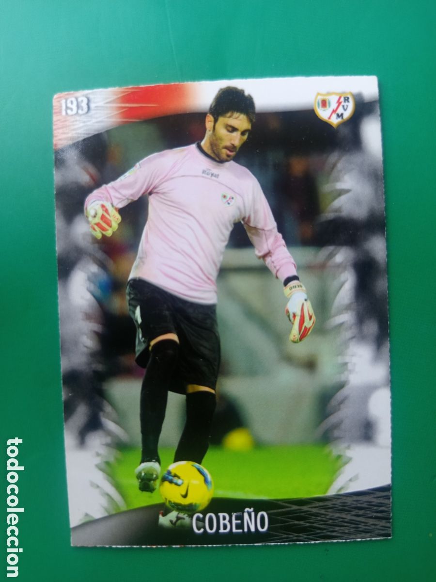 Football Stickers: ❇️ CROMO CARD ⚽ COBE&Ntilde;O RAYO VALLECANO 193 FICHAS LIGA QUIZ GAME 2014 13 14 2013 MUNDICROMO ❇️