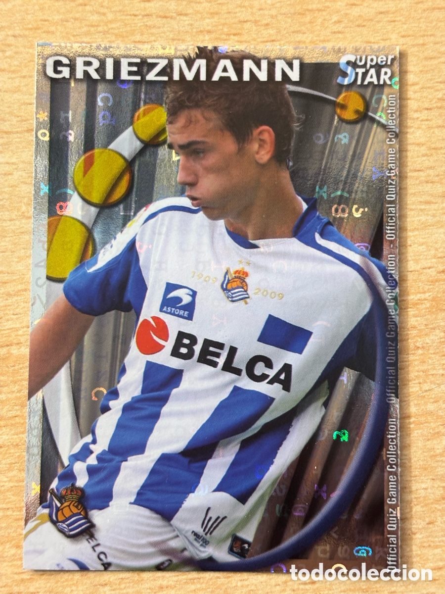 Cartes &agrave; collectionner de Football: # 484 Griezmann Real Sociedad Superstar Mundicromo 2011 fondo letras