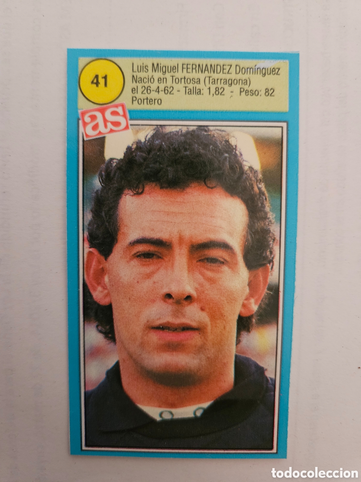 Cartes &agrave; collectionner de Football: FERNANDEZ REAL BETIS AS 1990 1991 CROMO FUTBOL LIGA 90 91 - SIN PEGAR - 41