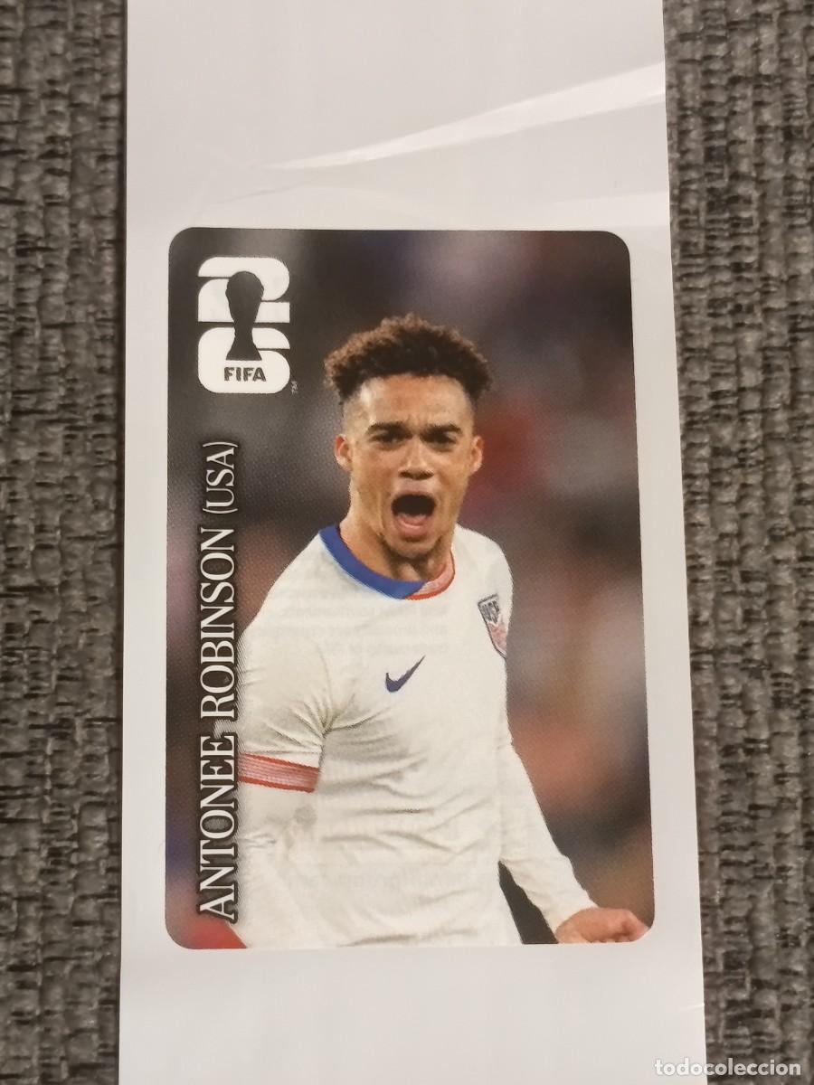 Cartes &agrave; collectionner de Football: ANTONEE ROBINSON STICKER PROMOCION COCA COLA MUNDIAL 2026 PANINI FIFA WORLD CUP NUEVO