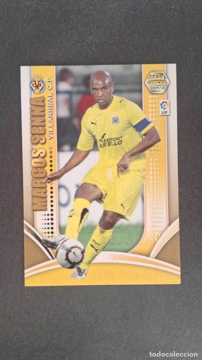 Cartes &agrave; collectionner de Football: L1 MARCOS SENNA VILLARREAL C. F. SERIE ORO 315 PANINI MEGACRACKS 2009 2010 09 10