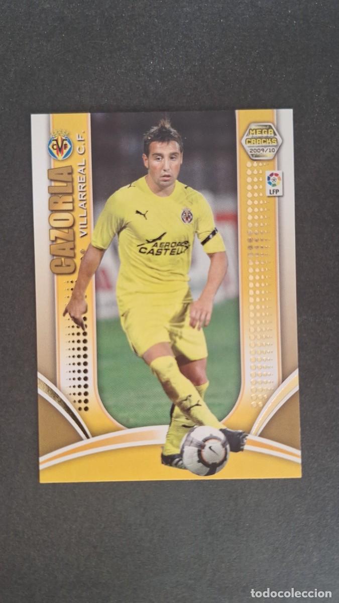 Cartes &agrave; collectionner de Football: L1 CAZORLA VILLARREAL C. F. SERIE ORO 319 PANINI MEGACRACKS 2009 2010 09 10