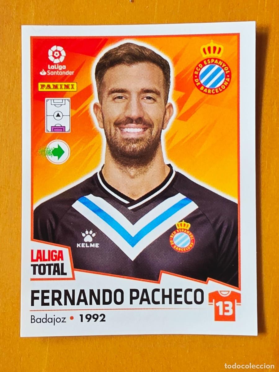 Cartes &agrave; collectionner de Football: 179 Fernando Pacheco, RCD Espanyol, Panini LaLiga Total 2022 2023 22 23, la liga