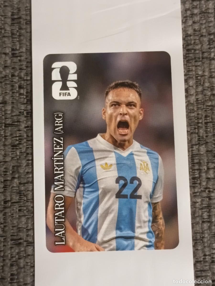 Cartes &agrave; collectionner de Football: LAUTARO MART&Iacute;NEZ STICKER PROMOCION COCA COLA MUNDIAL 2026 PANINI FIFA WORLD CUP NUEVO