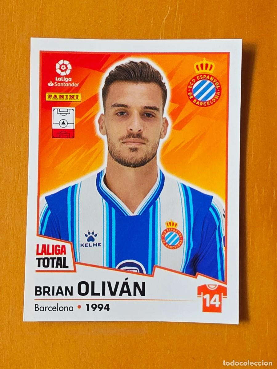 Cromos de Futebol: 184 Brian Oliv&aacute;n, RCD Espanyol, Panini LaLiga Total 2022 2023 22 23, la liga