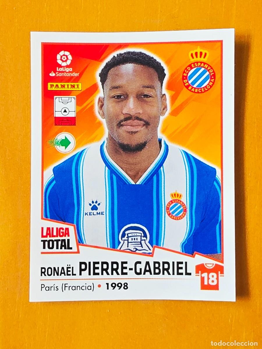 Football Stickers: 186 Rona&euml;l Pierre-Gabriel, RCD Espanyol, Panini LaLiga Total 2022 2023 22 23, la liga