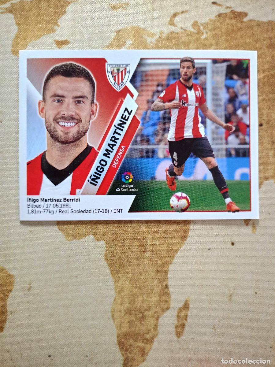 Cromos de F&uacute;tbol: Athletic 6 &Iacute;&Ntilde;IGO MART&Iacute;NEZ Liga Este 2019-20