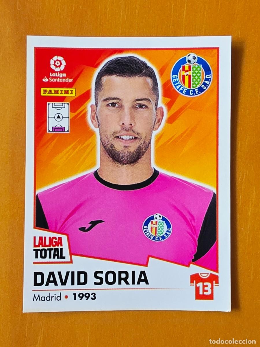 Cromos de F&uacute;tbol: 201 David Soria, Getafe CF, Panini LaLiga Total 2022 2023 22 23, la liga