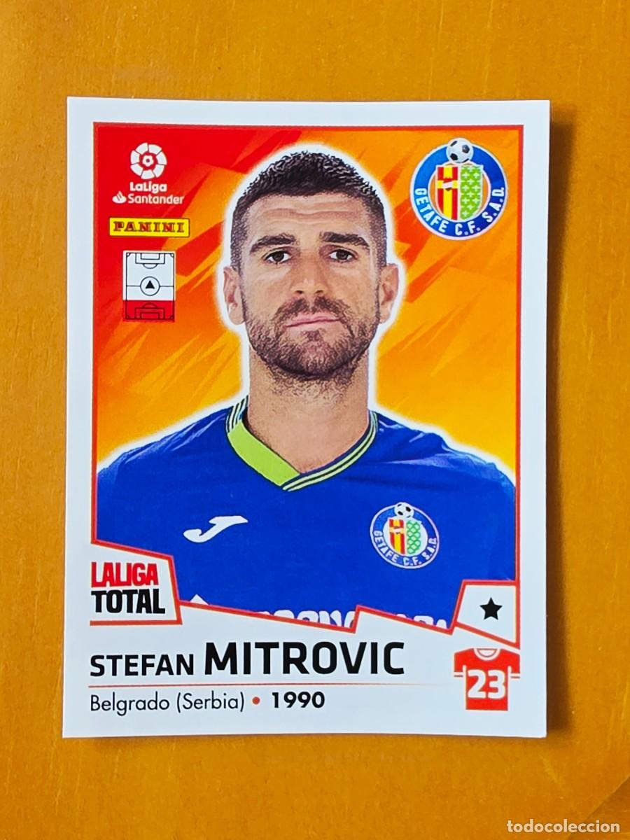 Cromos de F&uacute;tbol: 207 Stefan Mitrovic, Getafe CF, Panini LaLiga Total 2022 2023 22 23, la liga