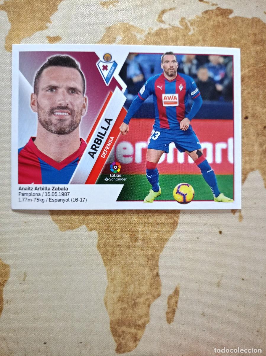 Cromos de F&uacute;tbol: Eibar 5 ARBILLA Liga Este 2019-20