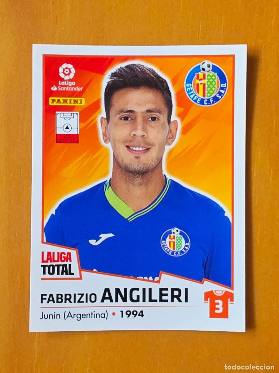 Cromos de F&uacute;tbol: 210 Fabrizio Angileri, Getafe CF, Panini LaLiga Total 2022 2023 22 23, la liga