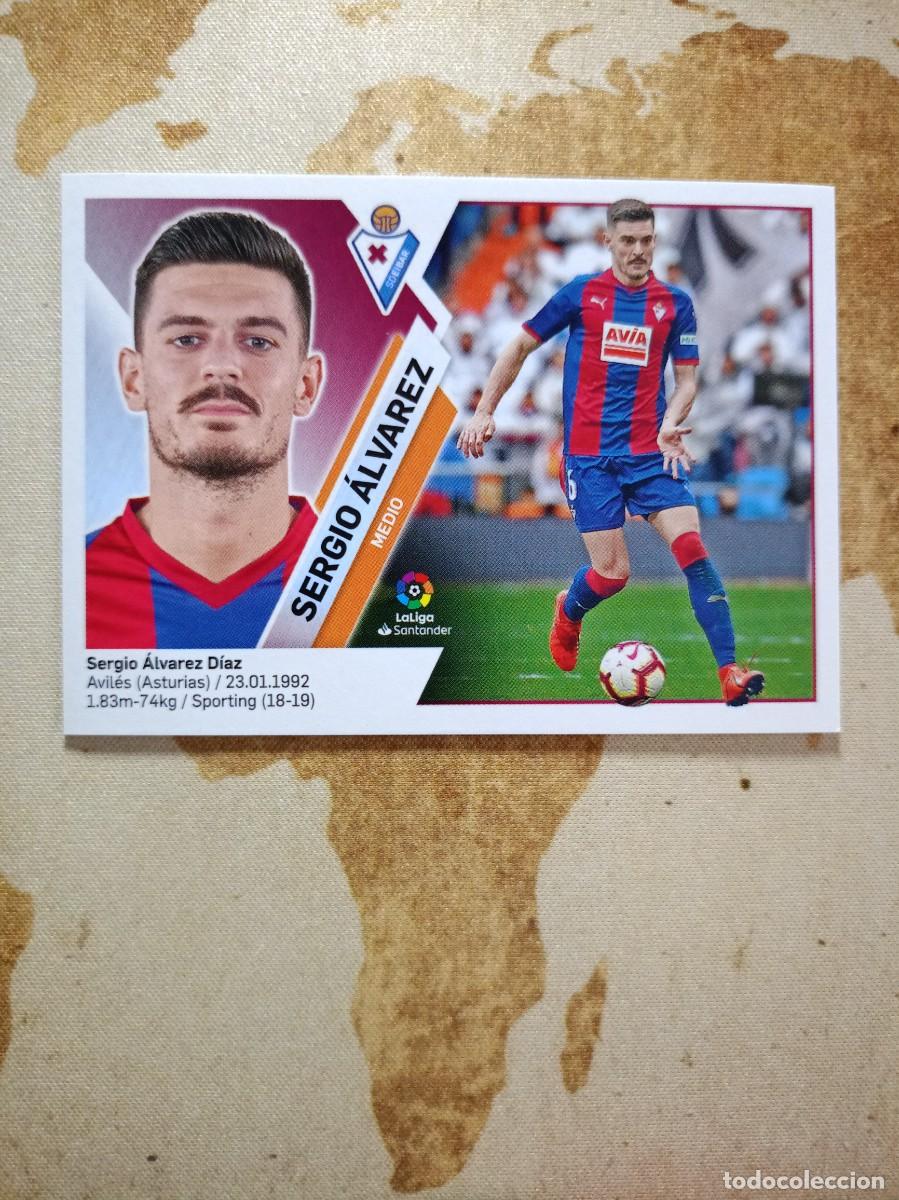 Cromos de F&uacute;tbol: Eibar 10 SERGIO &Aacute;LVAREZ Liga Este 2019-20