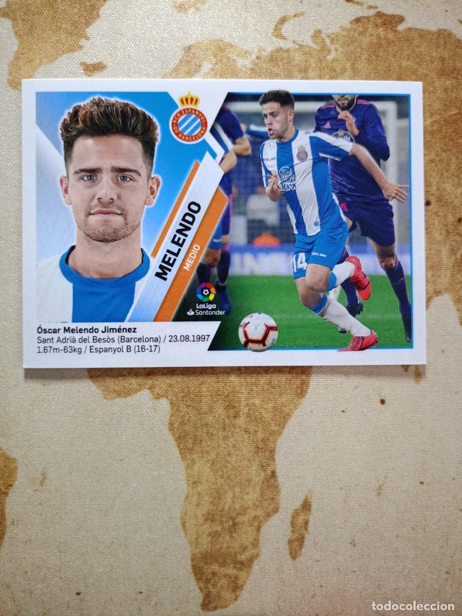 Cromos de F&uacute;tbol: Espanyol 11 MELENDO Liga Este 2019-20