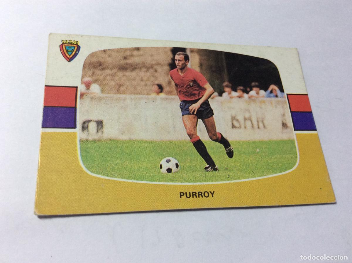 Cromos de F&uacute;tbol: Purroy CA Osasuna F&uacute;tbol 84/85 Cromos Cano 1984 1985 84 85