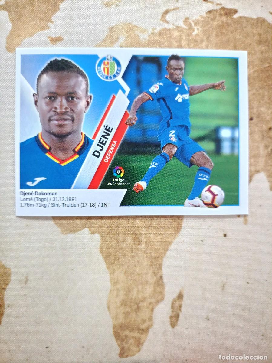 Cromos de F&uacute;tbol: Getafe 4 DJEN&Eacute; Liga Este 2019-20