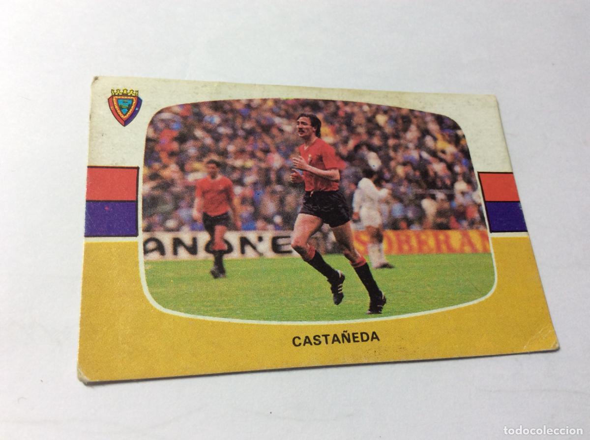 Cromos de Futebol: Casta&ntilde;eda CA Osasuna F&uacute;tbol 84/85 Cromos Cano 1984 1985 84 85