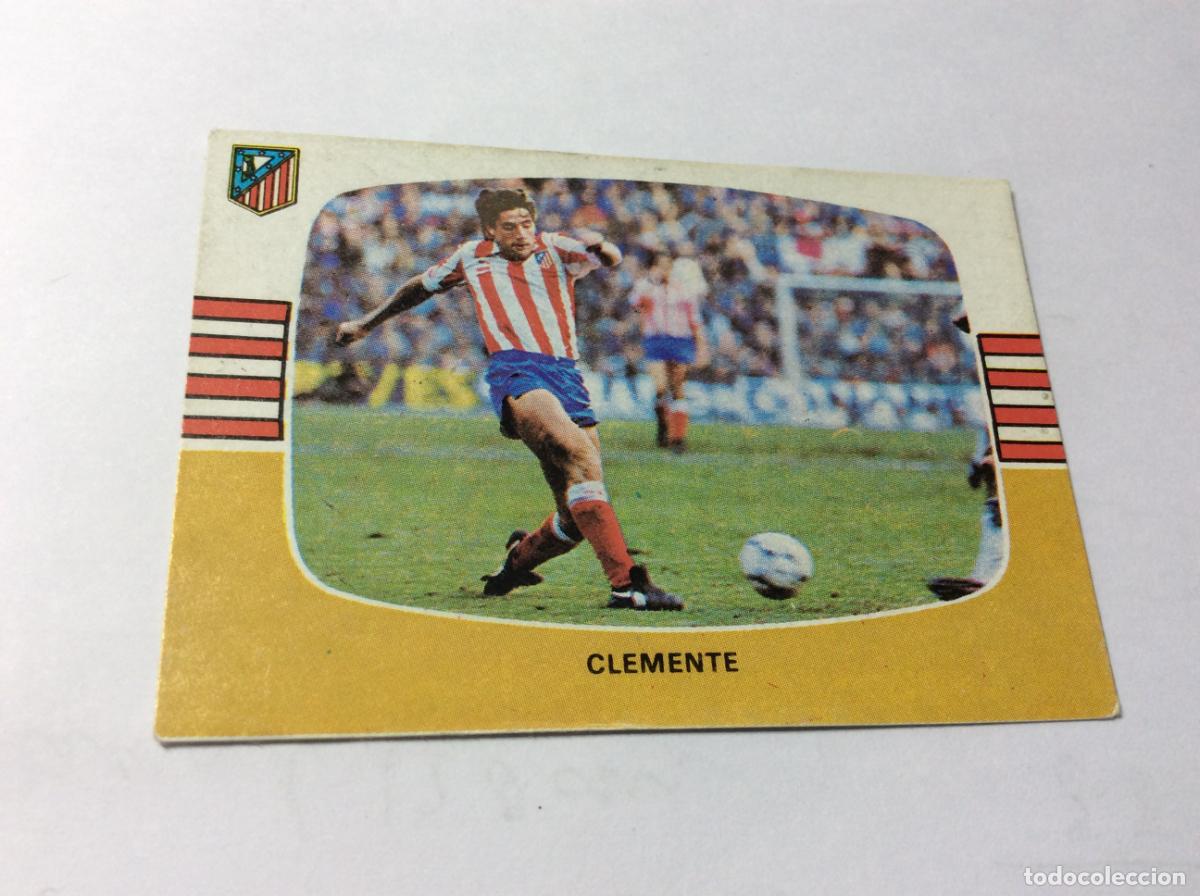 Cromos de Futebol: Clemente Atl&eacute;tico Madrid F&uacute;tbol 84/85 Cromos Cano 1984 1985 84 85