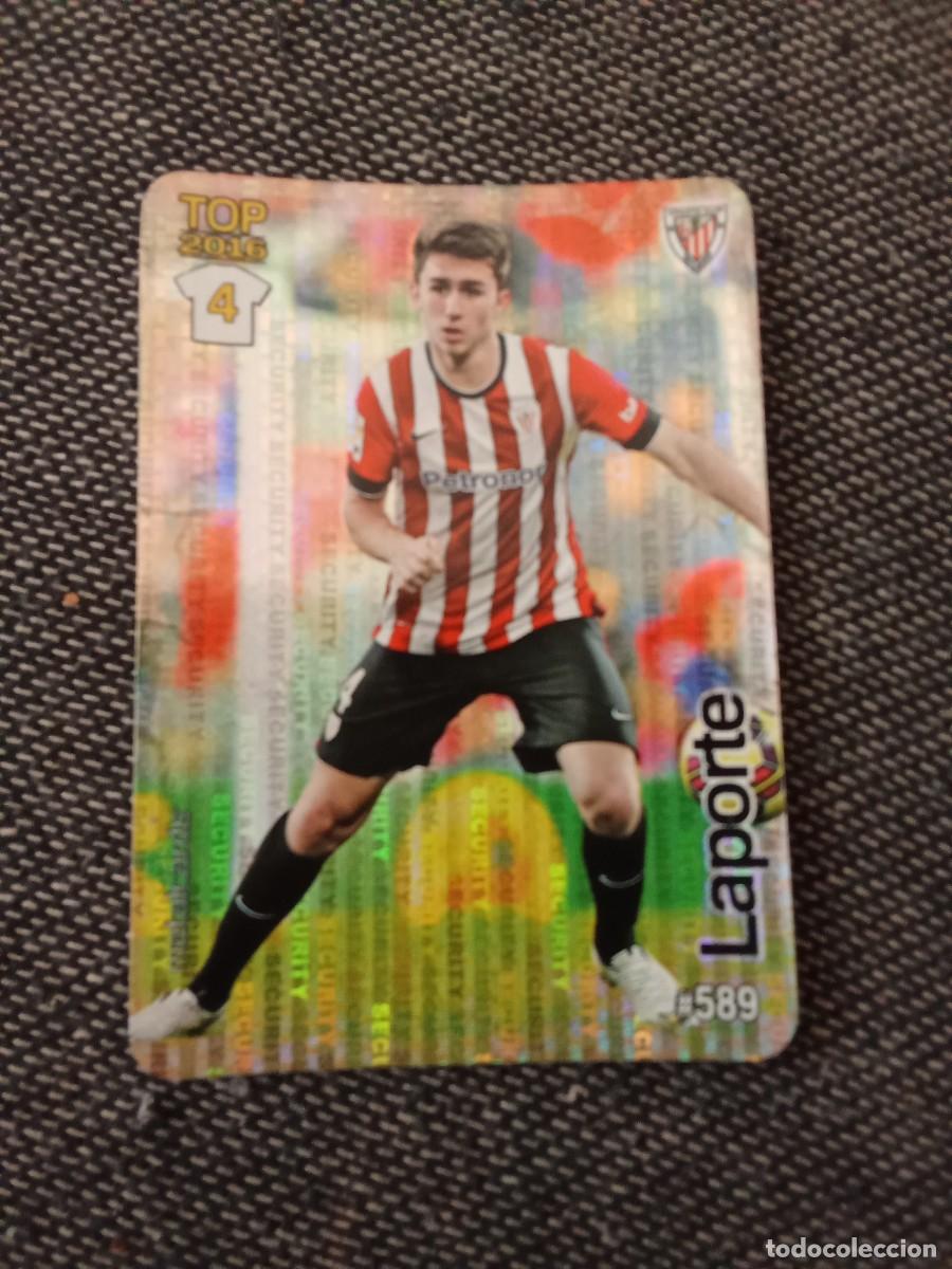 Cromos de Futebol: 589 Laporte Athletic club 4 top security 2016 las fichas quiz de la liga 2016