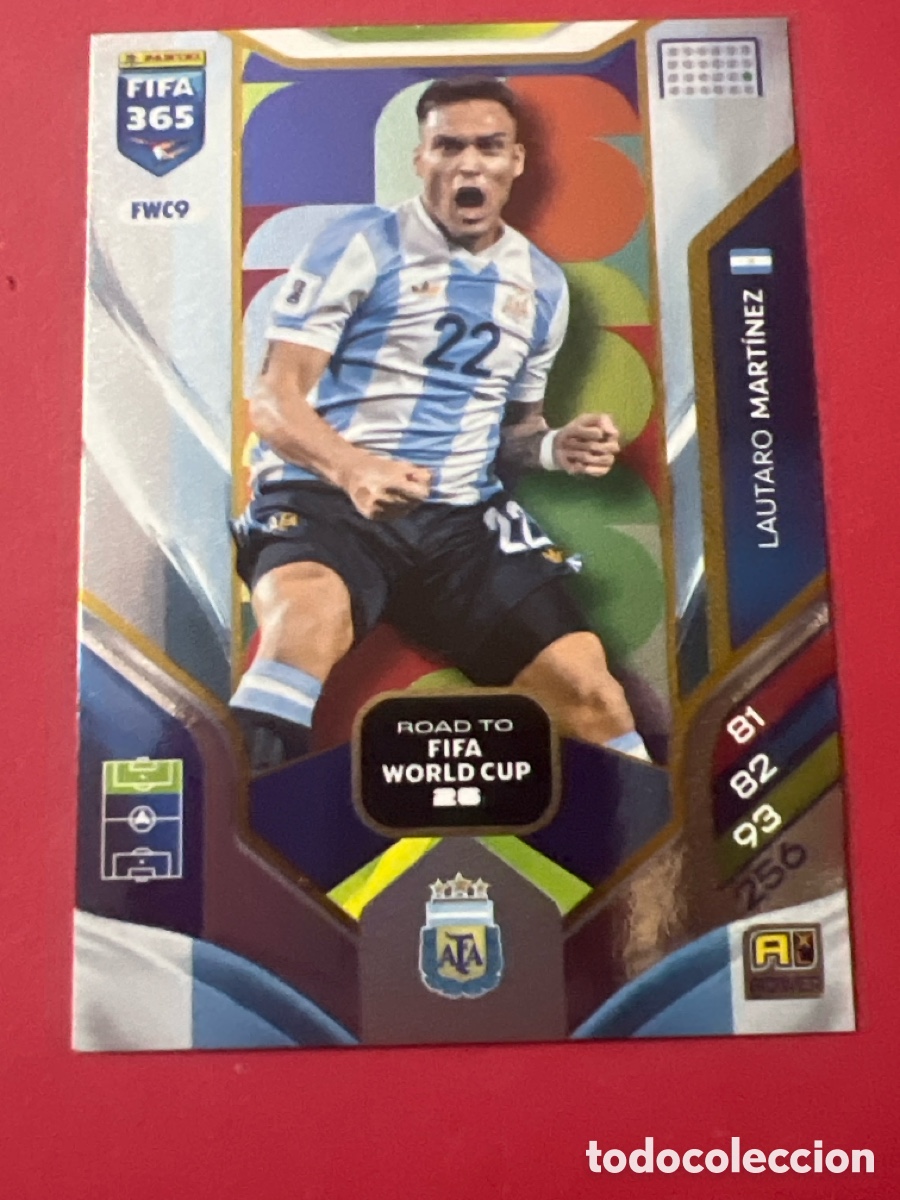 Cromos de Futebol: C425. FWC9 FWC 9 LAUTARO MART&Iacute;NEZ ARGENTINA FIFA 365 2025 2026 PANINI 25 26