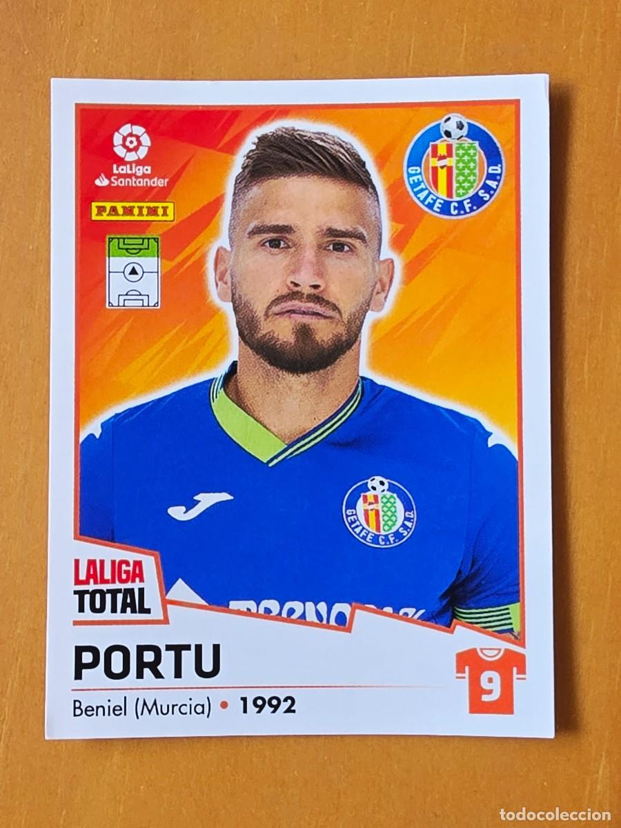 Cromos de F&uacute;tbol: 217 Portu, Getafe CF, Panini LaLiga Total 2022 2023 22 23, la liga