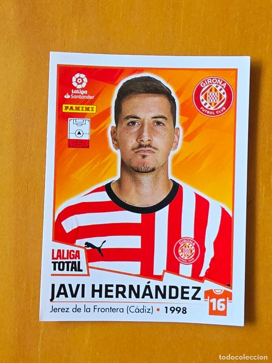 Cromos de F&uacute;tbol: 232 Javi Hern&aacute;ndez, Girona FC, Panini LaLiga Total 2022 2023 22 23, la liga