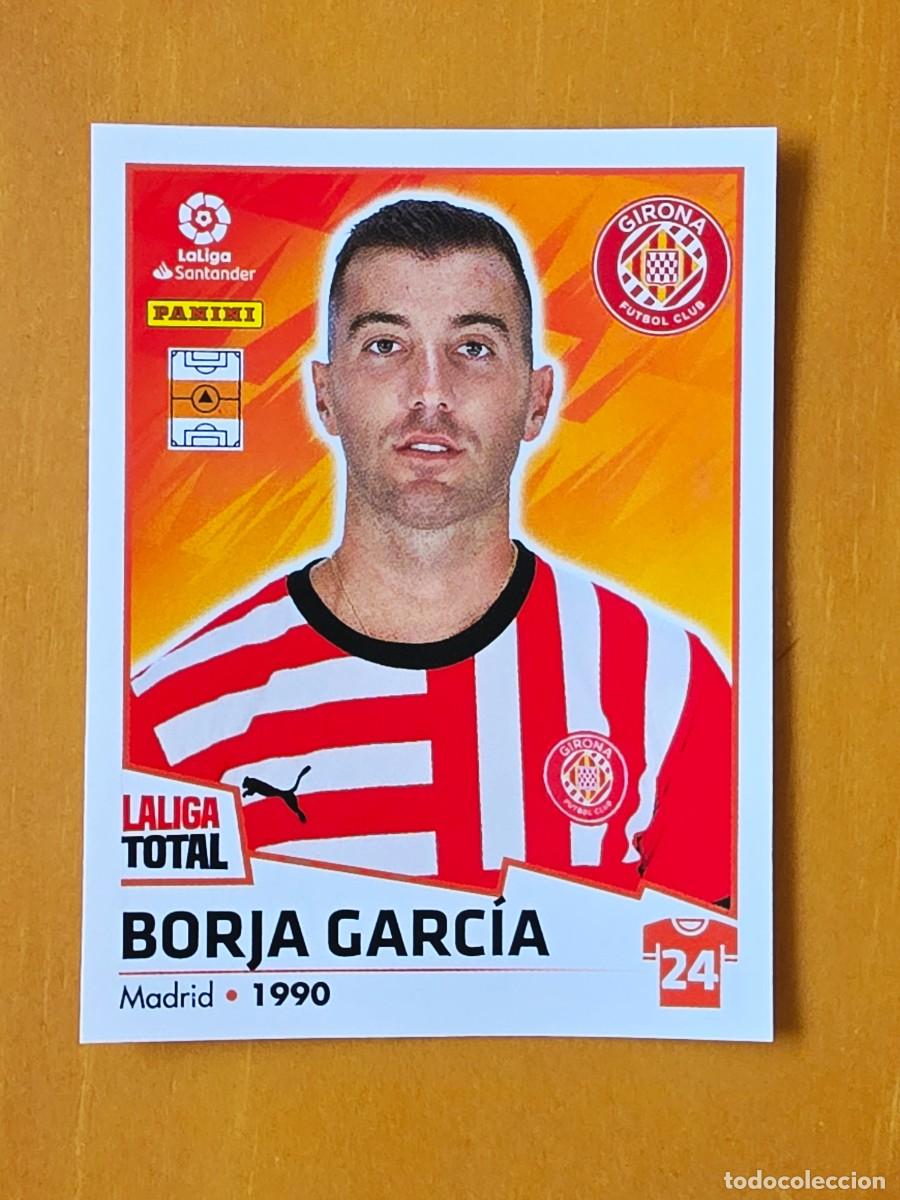 Cromos de F&uacute;tbol: 236 Borja Garc&iacute;a, Girona FC, Panini LaLiga Total 2022 2023 22 23, la liga