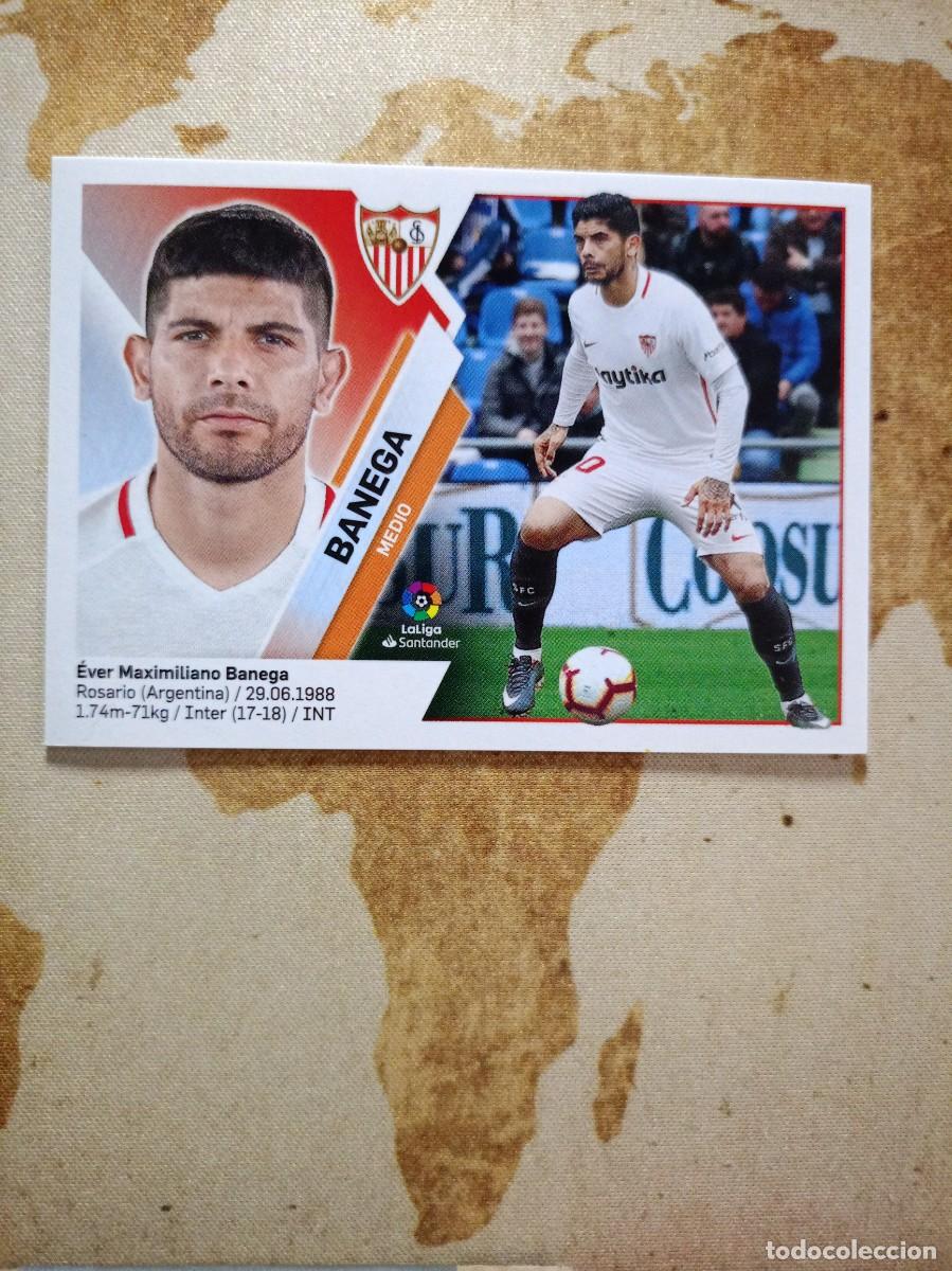 Cromos de f&uacute;tbol: Sevilla 10 BANEGA Liga Este 2019-20