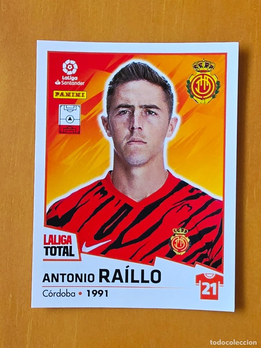 Cromos de f&uacute;tbol: 271 Antonio Ra&iacute;llo, RCD Mallorca, Panini LaLiga Total 2022 2023 22 23, la liga
