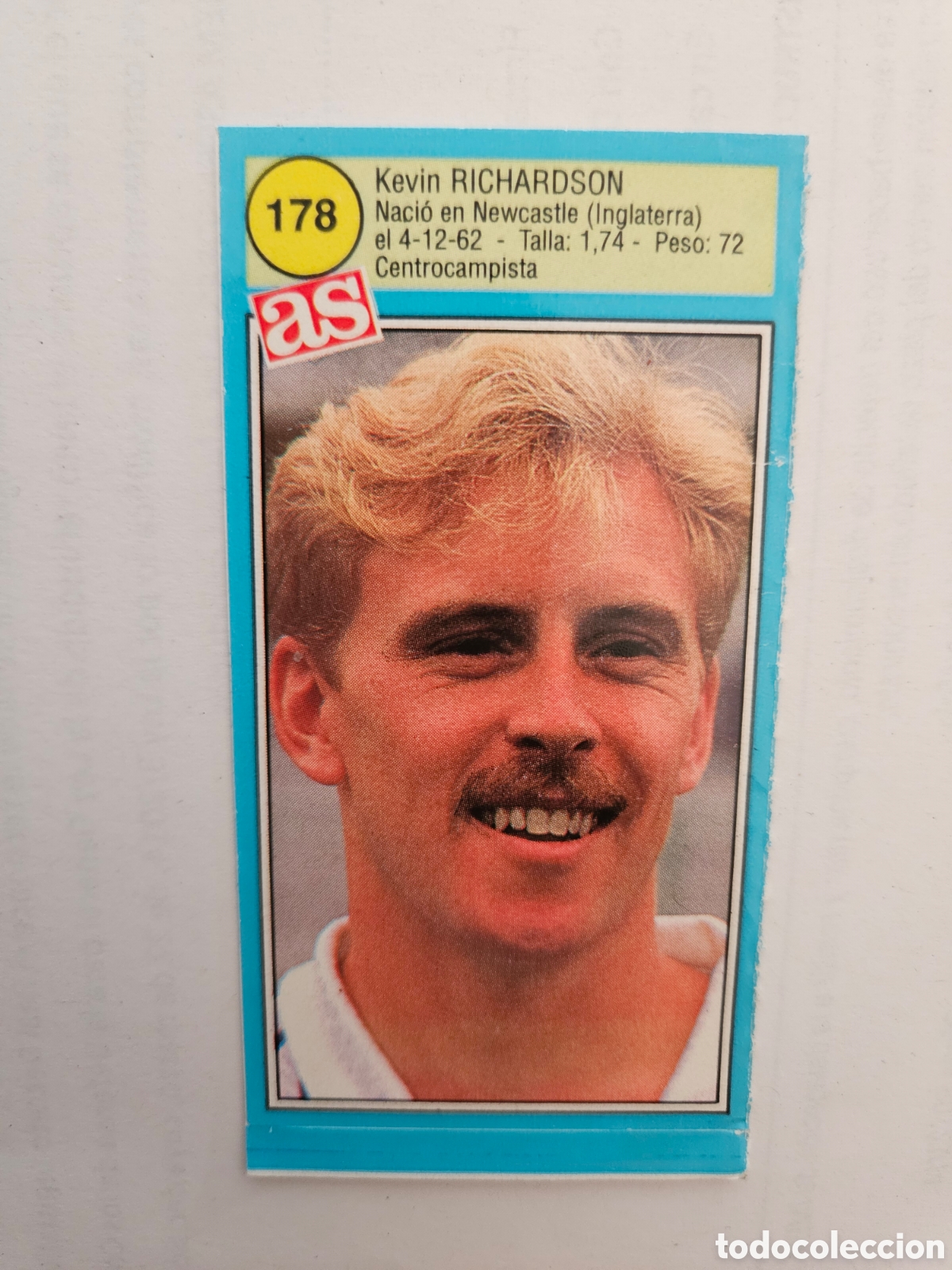 Cromos de f&uacute;tbol: RICHARDSON REAL SOCIEDAD AS 1990 1991 CROMO FUTBOL LIGA 90 91 - SIN PEGAR - 178