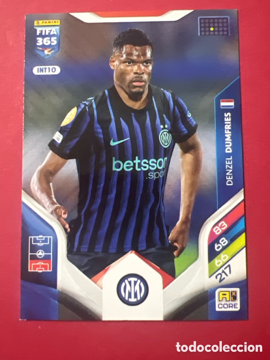 Cromos de f&uacute;tbol: C498. INT10 Dumfries | FC Internazionale Milano0 | 2025 2026 Panini FIFA 365 25 26