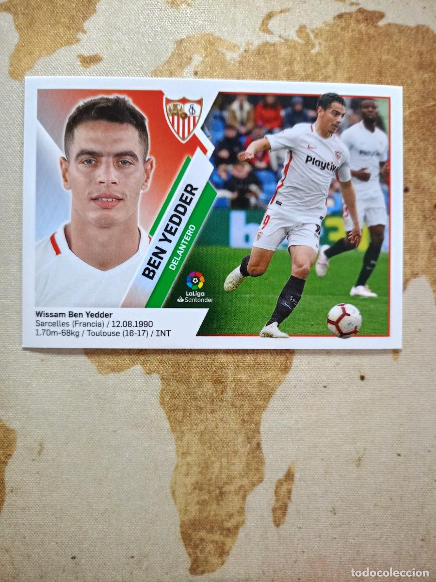 Cromos de f&uacute;tbol: Sevilla 16 BEN YEDDER Liga Este 2019-20