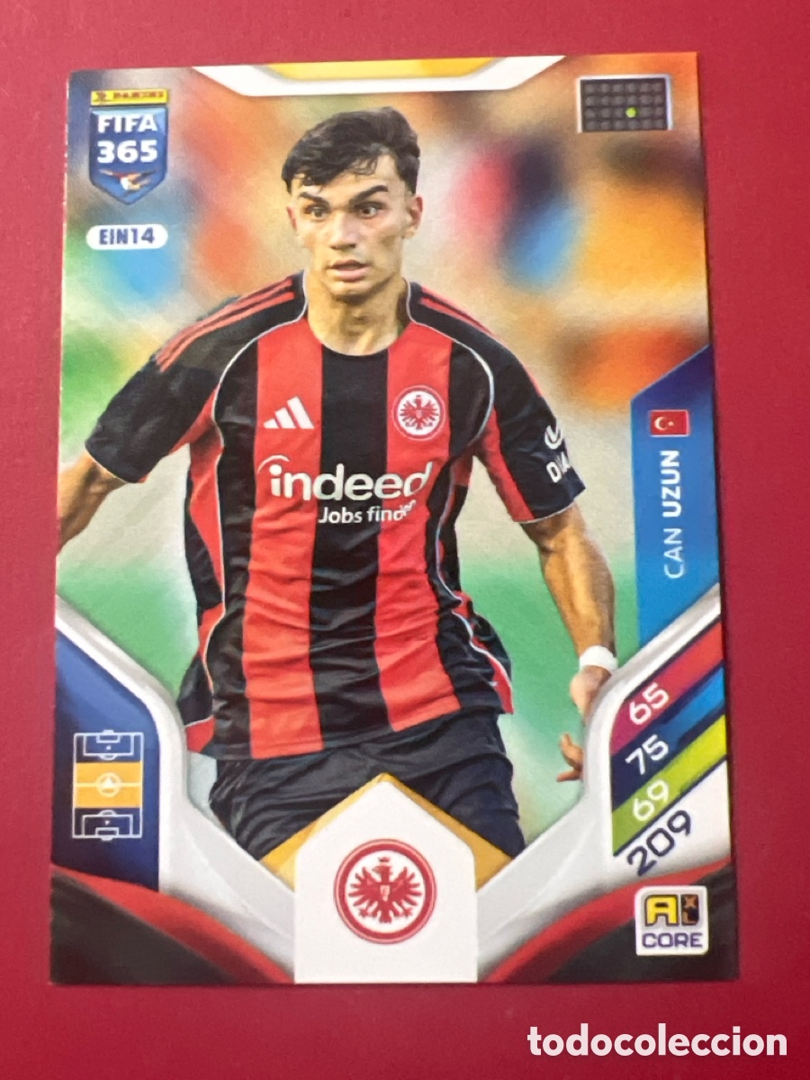 Figurine di Calcio: C500. EIN14 CAN UZUN (EINTRACHT FRANKFURT) PANINI ADRENALYN XL FIFA 365 2026 26