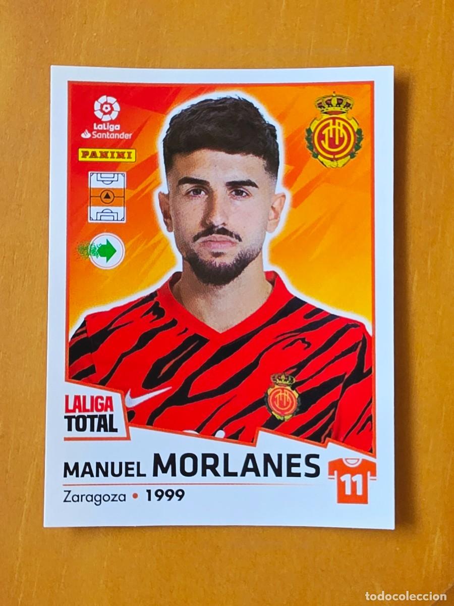 Fu&szlig;ball-Sticker: 282 Manu Morlanes, RCD Mallorca, Panini LaLiga Total 2022 2023 22 23, la liga
