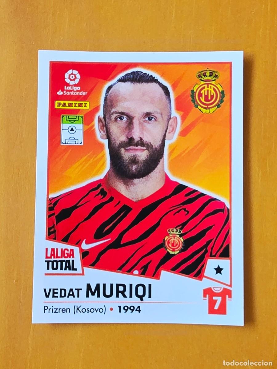 Fu&szlig;ball-Sticker: 285 Vedat Muriqi, RCD Mallorca, Panini LaLiga Total 2022 2023 22 23, la liga