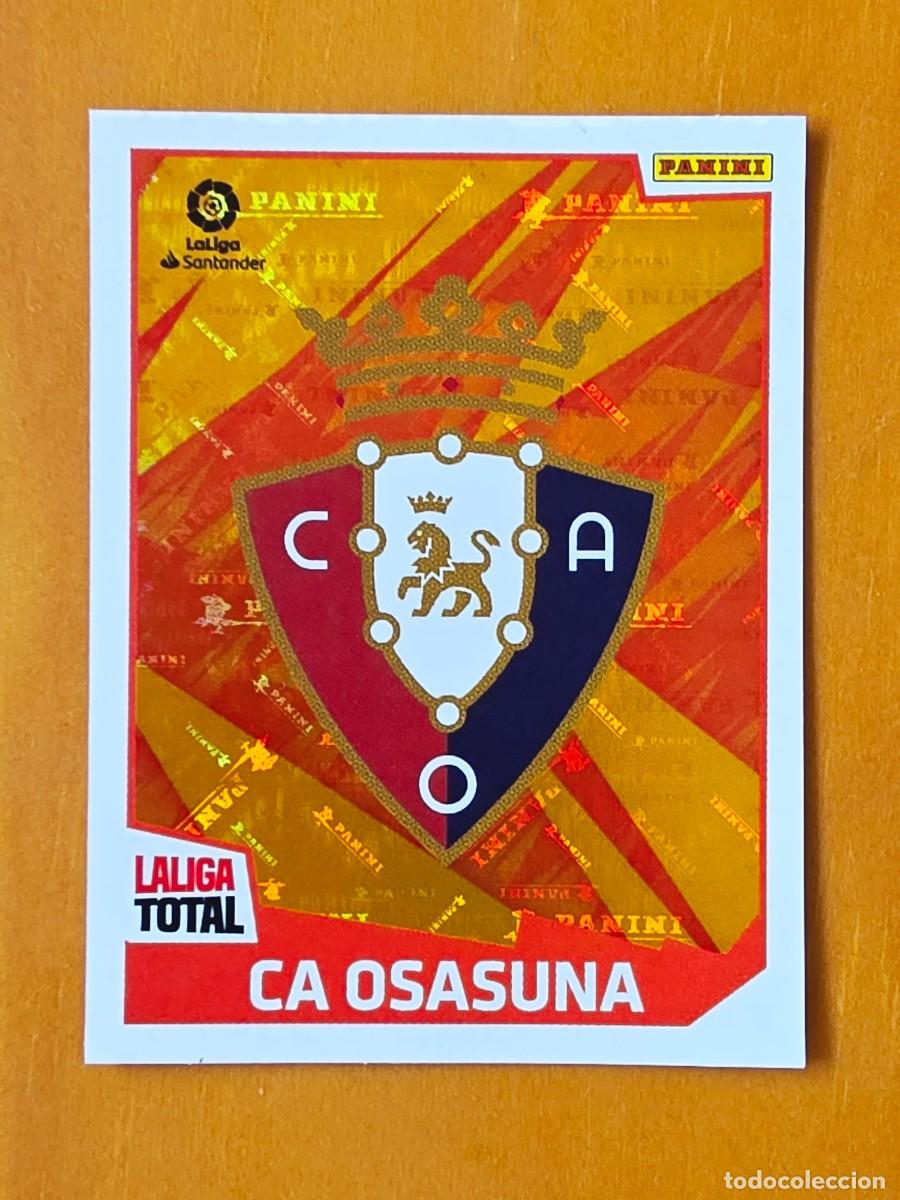 Fu&szlig;ball-Sticker: 288 Escudo CA Osasuna, Panini LaLiga Total 2022 2023 22 23, la liga