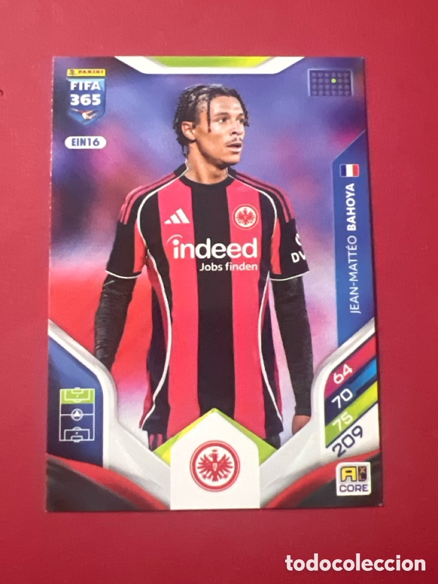 Fu&szlig;ball-Sticker: C500E. Jean-Matteo Bahoya EIN16 Adrenalyn XL Fifa 365 2026 Eintracht Frankfurt