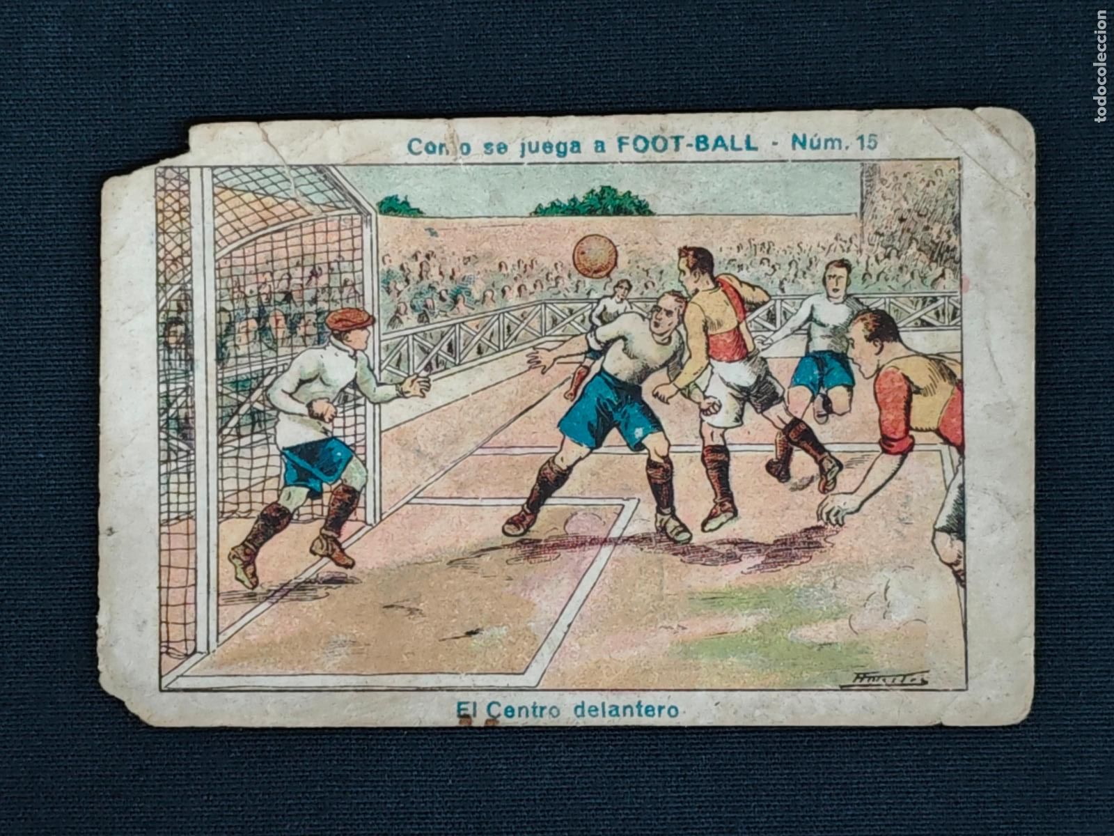 Cromos de Futebol: CROMO - COMO SE JUEGA A FOOT-BALL - N&ordm; 15 - JUNCOSA