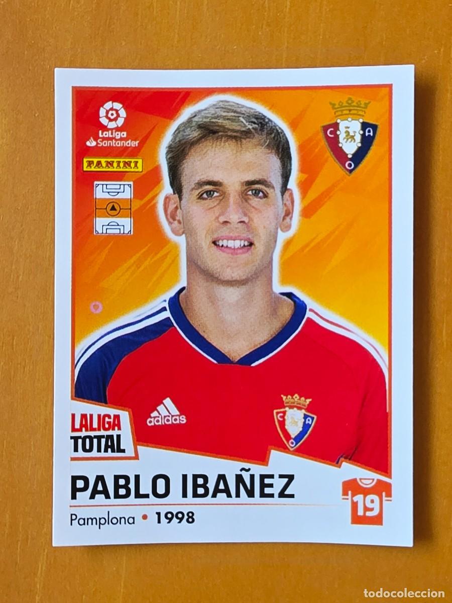 Fu&szlig;ball-Sticker: 304 Pablo Ib&aacute;&ntilde;ez, CA Osasuna, Panini LaLiga Total 2022 2023 22 23, la liga
