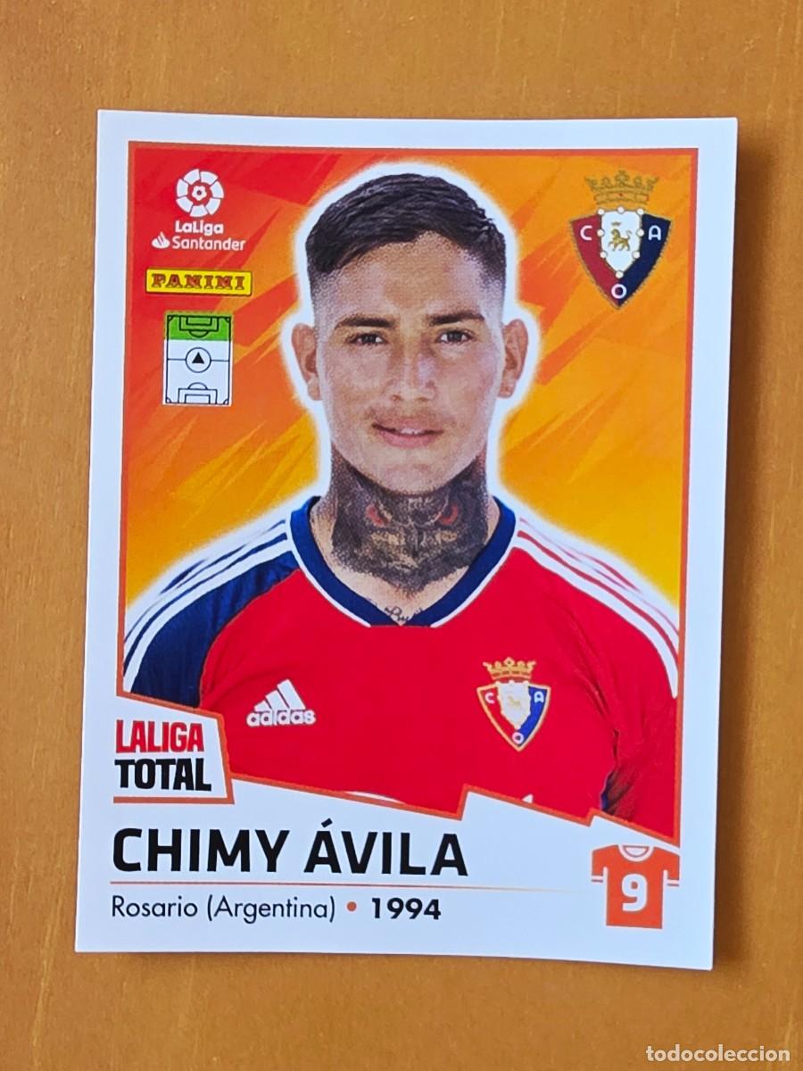 Cromos de F&uacute;tbol: 305 Chimy &Aacute;vila, CA Osasuna, Panini LaLiga Total 2022 2023 22 23, la liga