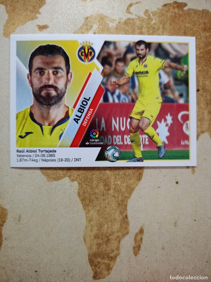 Cromos de F&uacute;tbol: Fichaje 11 ALBIOL Liga Este 2019-20