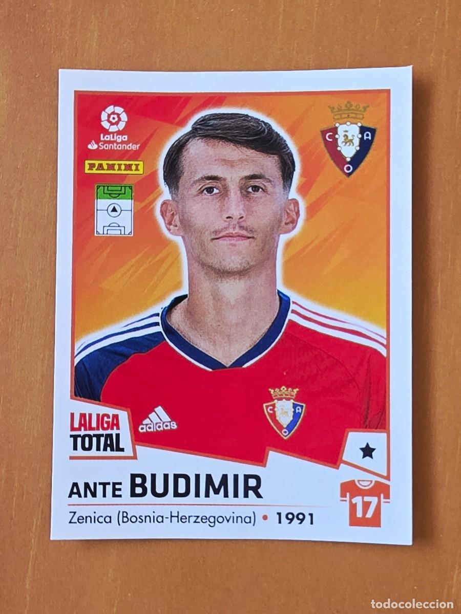 Cromos de F&uacute;tbol: 306 Ante Budimir, CA Osasuna, Panini LaLiga Total 2022 2023 22 23, la liga