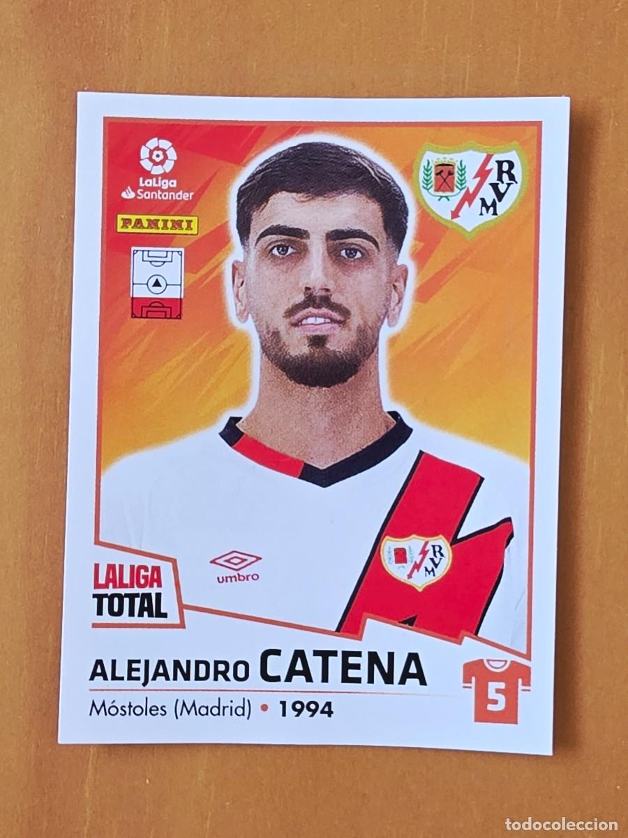 Cromos de F&uacute;tbol: 314 Alejandro Catena, Rayo Vallecano, Panini LaLiga Total 2022 2023 22 23, la liga