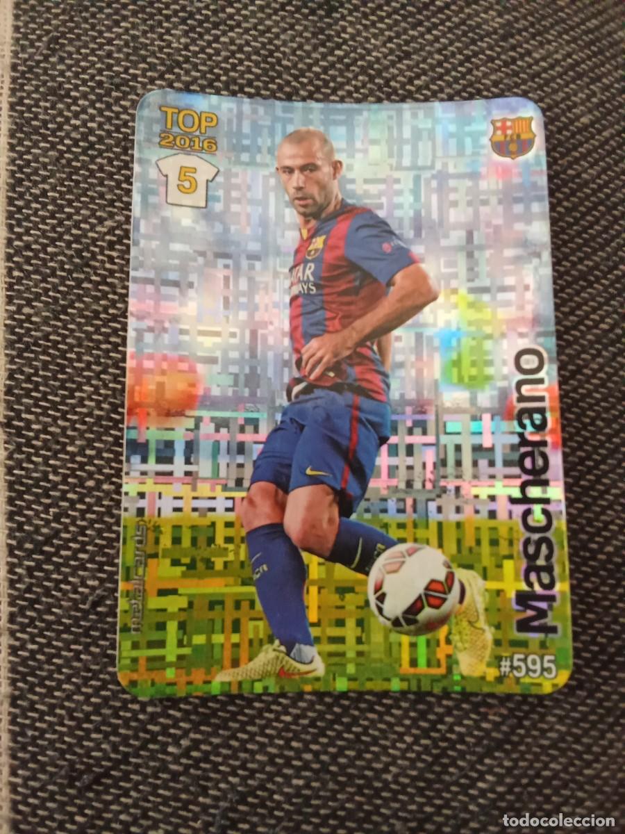 Cromos de F&uacute;tbol: 595 mascherano 5 top 2016 tetris las fichas de la liga 2016