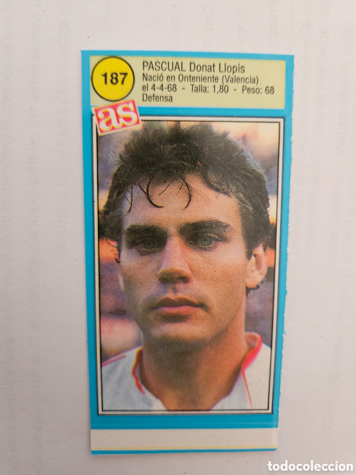Cromos de F&uacute;tbol: PASCUAL SEVILLA AS 1990 1991 CROMO FUTBOL LIGA 90 91 SIN PEGAR - 187